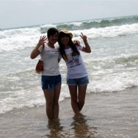 青島高科員工活動(dòng)——新季觀(guān)覽新黃島，金秋暢游金沙灘